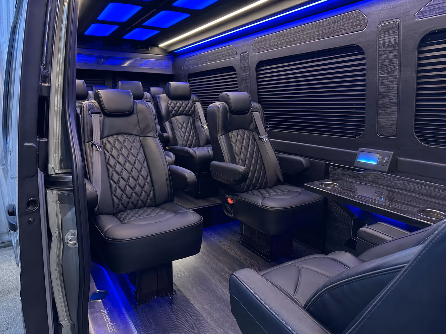 12 passenger sprinter van interior