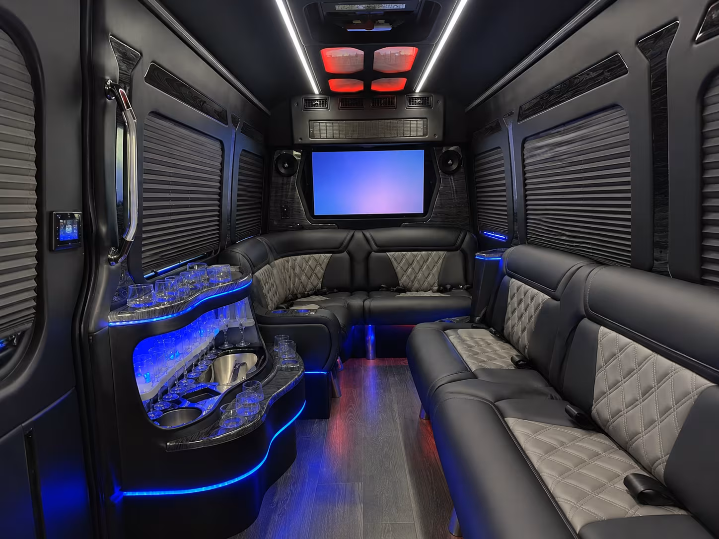 newark prom sprinter rental
