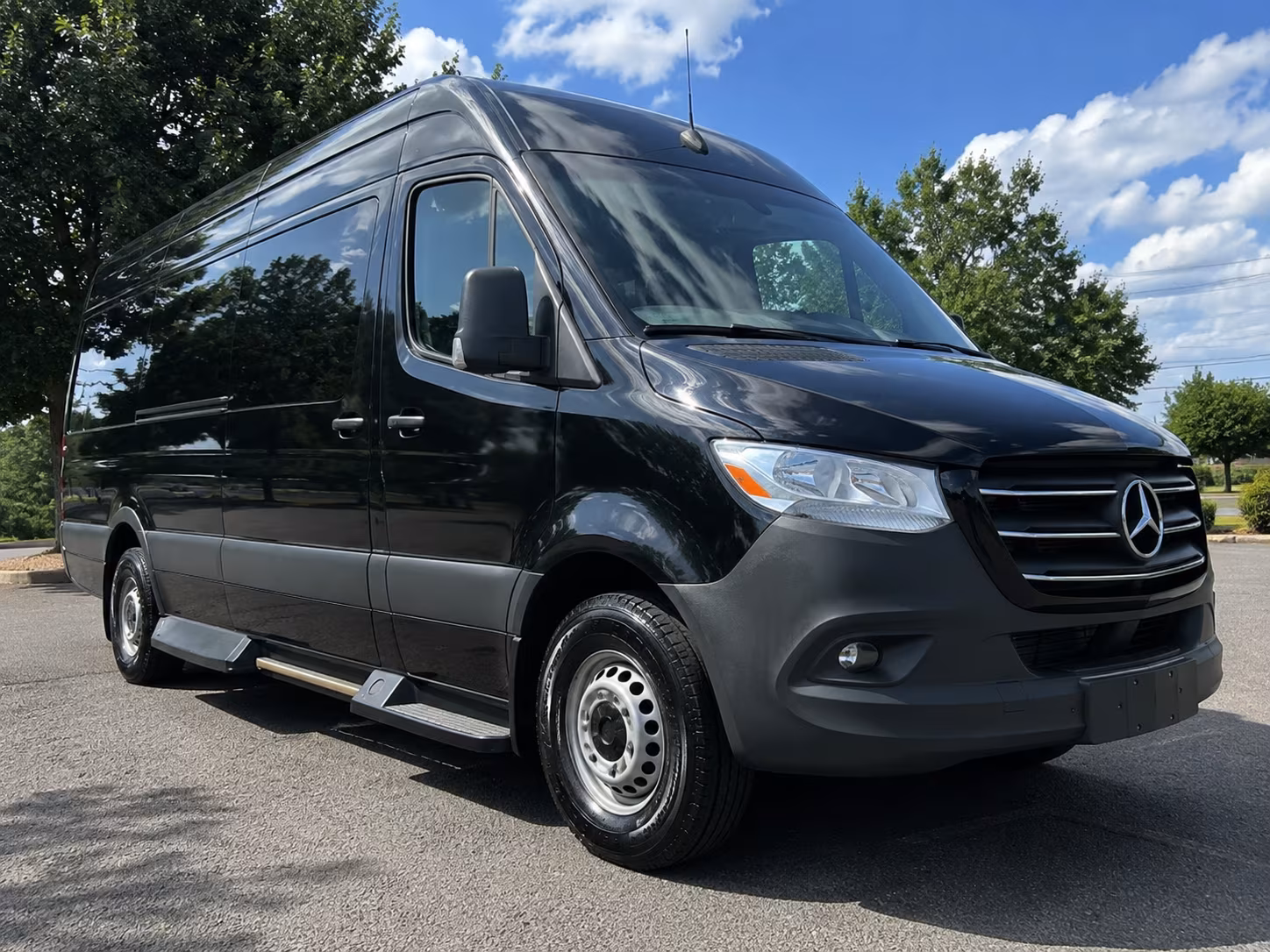 newark sprinter van booking step 2